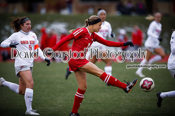 Dani Rhodes University of Wisconsin Badgers Women's Soccer vs. Ohio State