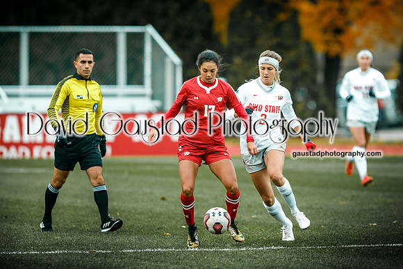 Izzy Verdugo University of Wisconsin Badgers Women's Soccer vs. Ohio State