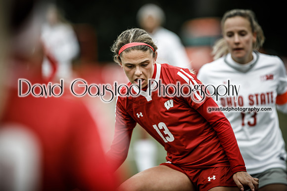 Natalie Viggiano University of Wisconsin Badgers Women's Soccer vs. Ohio State