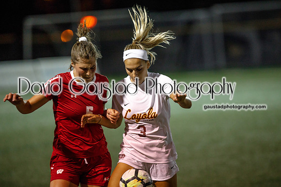 Wisconsin Badgers Women's Soccer team vs. Loyola Ramblers Women's Soccer team
