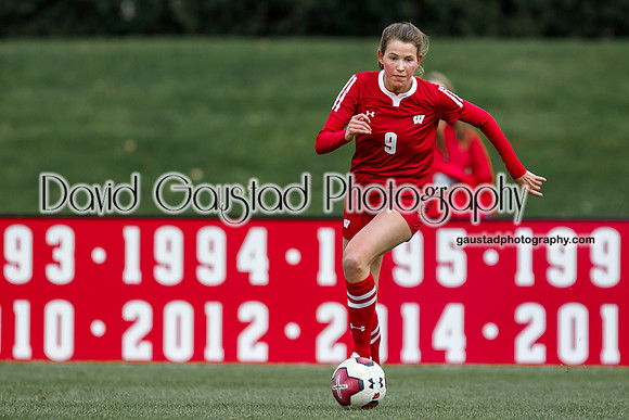 Lauren Rice University of Wisconsin Badgers Women's Soccer vs. Ohio State