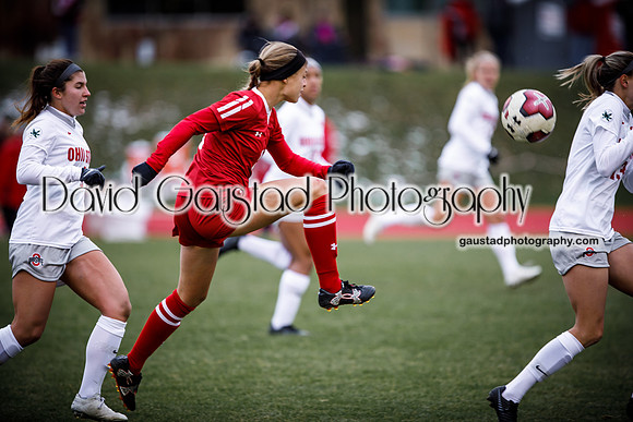 Dani Rhodes University of Wisconsin Badgers Women's Soccer vs. Ohio State