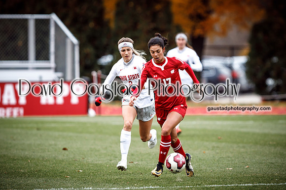 Izzy Verdugo University of Wisconsin Badgers Women's Soccer vs. Ohio State