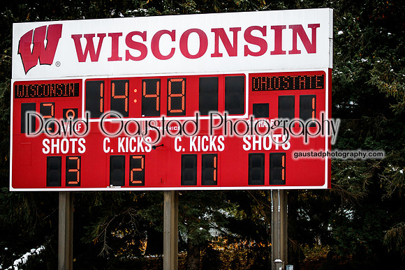 University of Wisconsin Badgers Women's Soccer vs. Ohio State