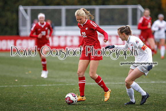 Jenna Kiraly University of Wisconsin Badgers Women's Soccer vs. Ohio State