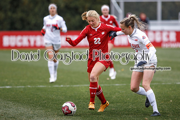 Jenna Kiraly University of Wisconsin Badgers Women's Soccer vs. Ohio State