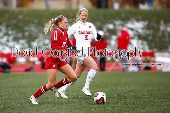 Natalie Viggiano University of Wisconsin Badgers Women's Soccer vs. Ohio State