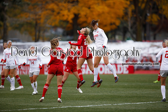 Cammie Murtha University of Wisconsin Badgers Women's Soccer vs. Ohio State