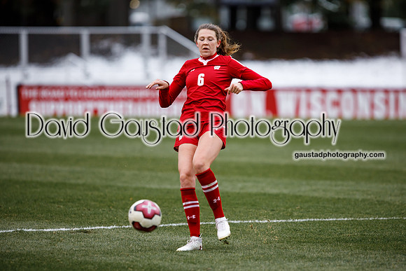 Grace Douglas University of Wisconsin Badgers Women's Soccer vs. Ohio State