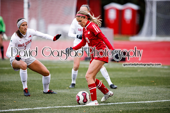 Natalie Viggiano University of Wisconsin Badgers Women's Soccer vs. Ohio State