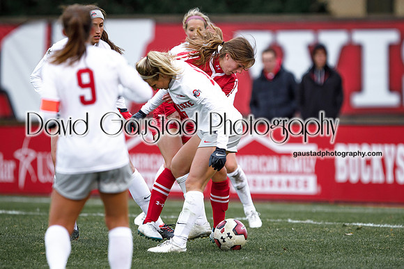 Jordan McNeese University of Wisconsin Badgers Women's Soccer vs. Ohio State