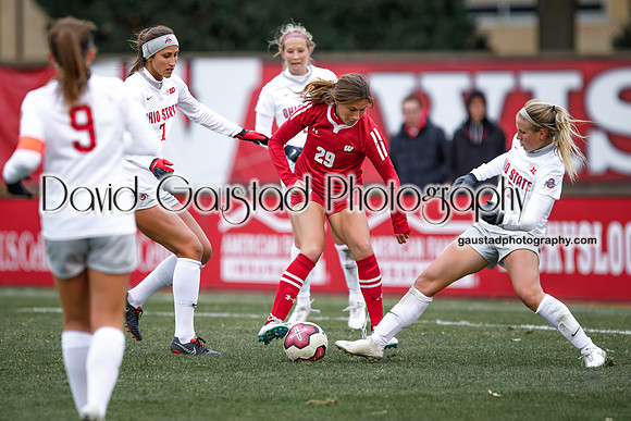 Jordan McNeese University of Wisconsin Badgers Women's Soccer vs. Ohio State