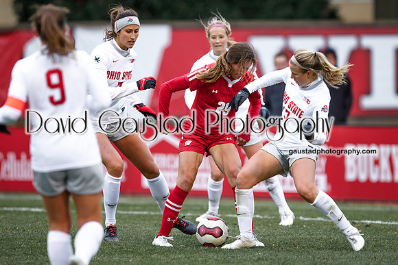 Jordan McNeese University of Wisconsin Badgers Women's Soccer vs. Ohio State