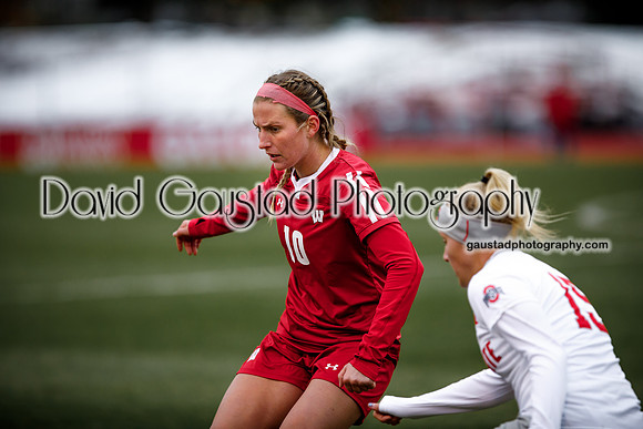 Allie Winterfield University of Wisconsin Badgers Women's Soccer vs. Ohio State