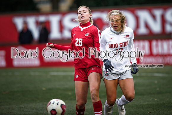 Cammie Murtha University of Wisconsin Badgers Women's Soccer vs. Ohio State