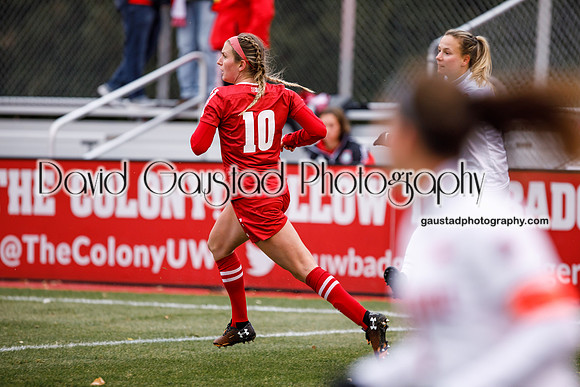 Allie Winterfield University of Wisconsin Badgers Women's Soccer vs. Ohio State