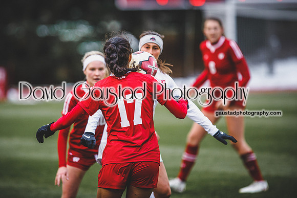 Izzy Verdugo University of Wisconsin Badgers Women's Soccer vs. Ohio State