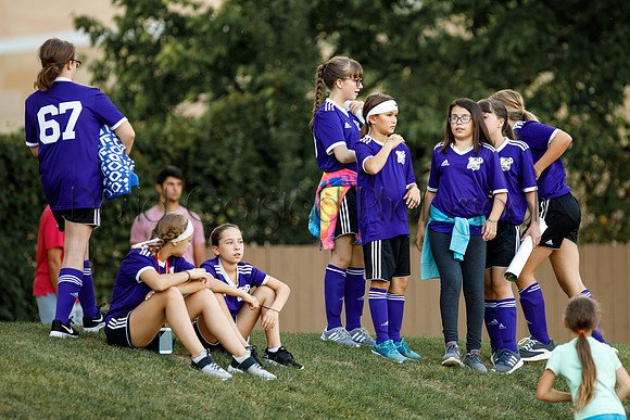 DeForest Norski Soccer Club with Wisconsin Badgers Women's Soccer team at McClimon