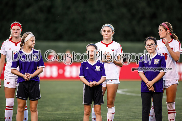 DeForest Norski Soccer Club with Wisconsin Badgers Women's Soccer