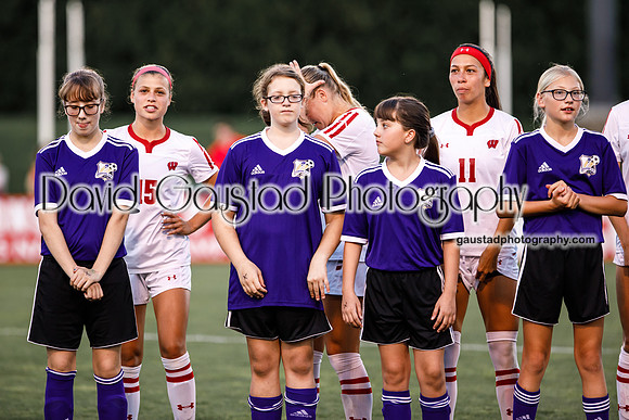 DeForest Norski Soccer Club with Wisconsin Badgers Women's Soccer