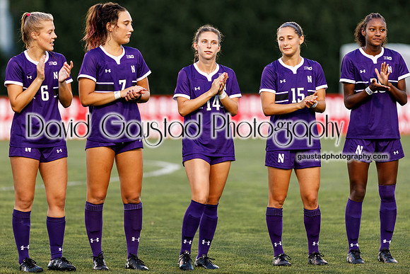 Marisa Viggiano Northwestern Wildcats Women's Soccer vs Wisconsin