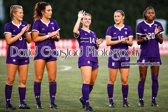 Marisa Viggiano Northwestern Wildcats Women's Soccer vs Wisconsin