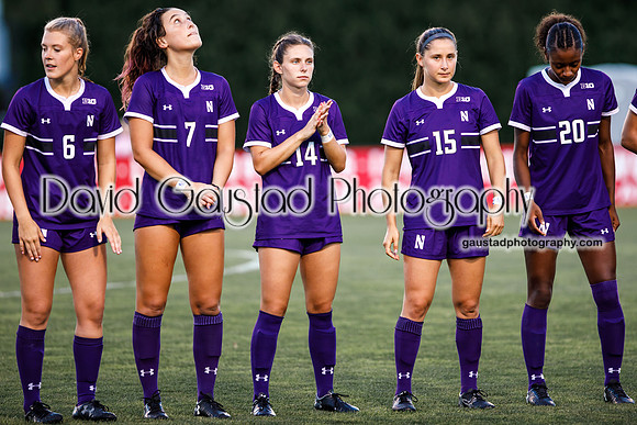 Marisa Viggiano Northwestern Wildcats Women's Soccer vs Wisconsin
