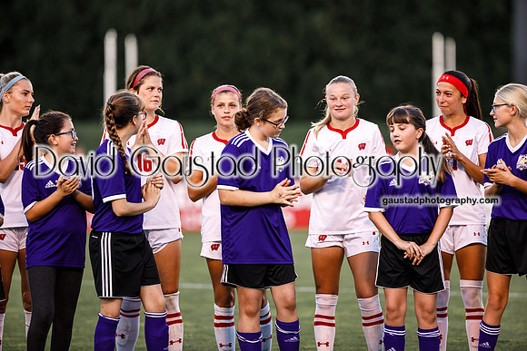 DeForest Norski Soccer Club with Wisconsin Badgers Women's Soccer