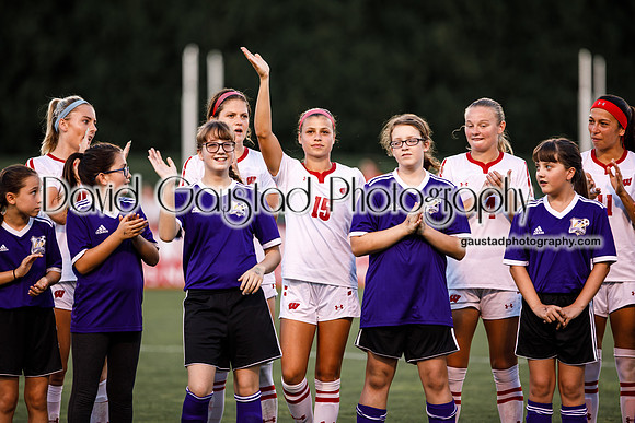 DeForest Norski Soccer Club with Wisconsin Badgers Women's Soccer