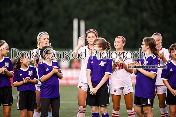 DeForest Norski Soccer Club with Wisconsin Badgers Women's Soccer