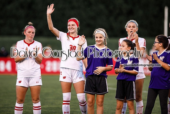 DeForest Norski Soccer Club with Wisconsin Badgers Women's Soccer