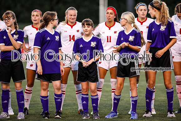 DeForest Norski Soccer Club with Wisconsin Badgers Women's Soccer