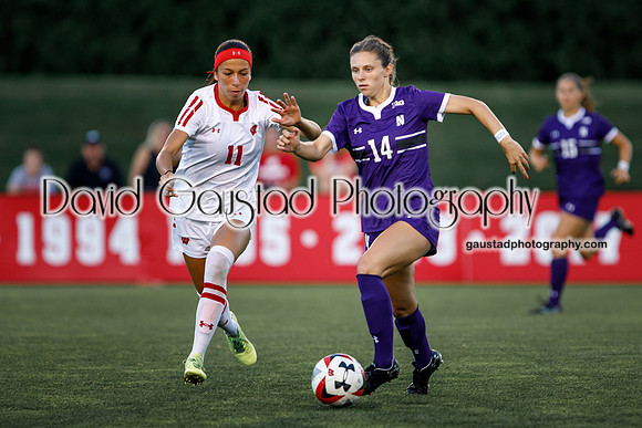 Wisconsin Badgers Women's Soccer vs Northwestern Wildcats 2018