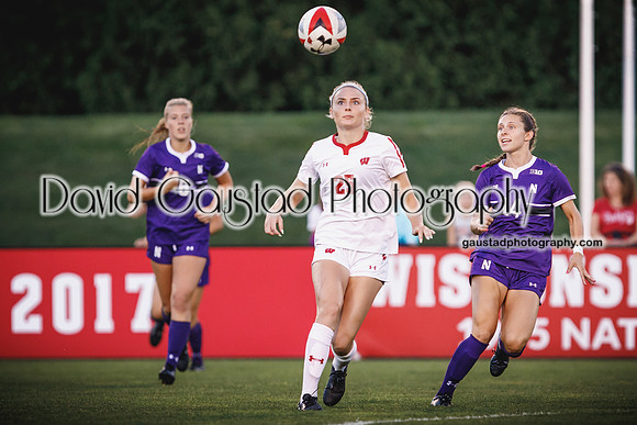 Wisconsin Badgers Women's Soccer vs Northwestern Wildcats 2018