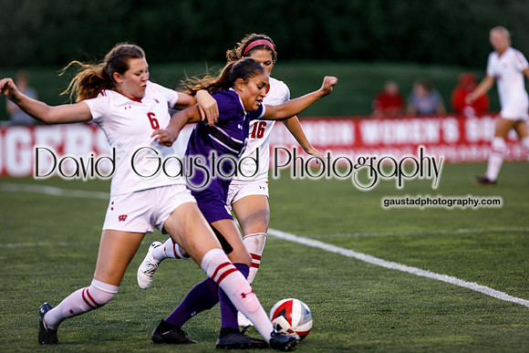 Wisconsin Badgers Women's Soccer vs Northwestern Wildcats 2018