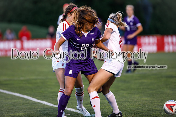 Wisconsin Badgers Women's Soccer vs Northwestern Wildcats 2018