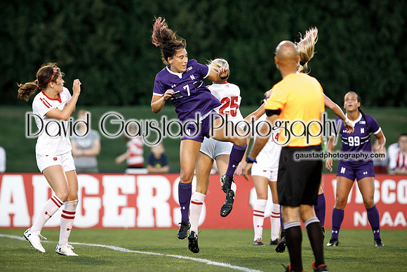 Wisconsin Badgers Women's Soccer vs Northwestern Wildcats 2018