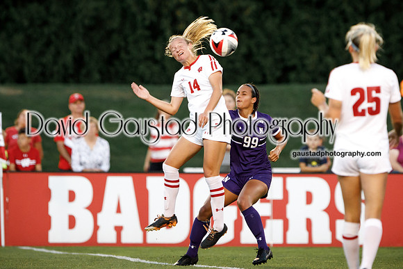 Wisconsin Badgers Women's Soccer vs Northwestern Wildcats 2018