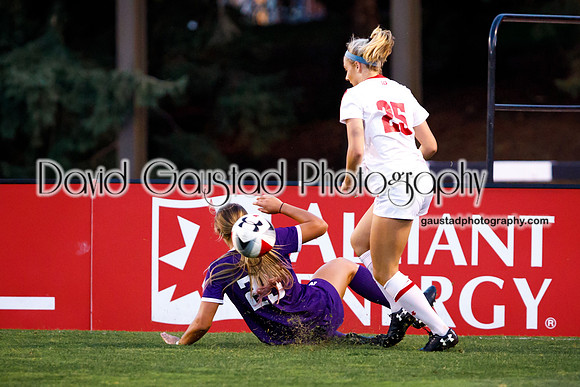 Wisconsin Badgers Women's Soccer vs Northwestern Wildcats 2018