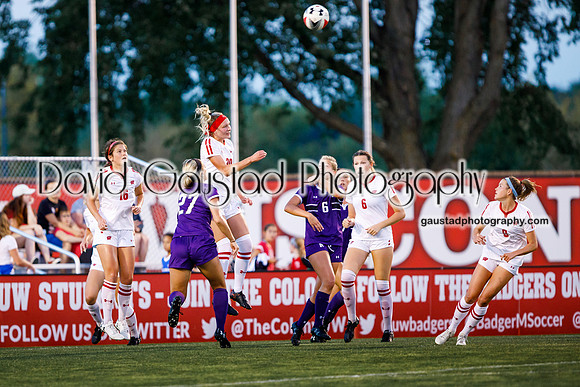 Wisconsin Badgers Women's Soccer vs Northwestern Wildcats 2018