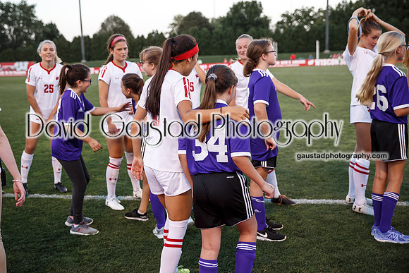 DeForest Norski Soccer Club with Wisconsin Badgers Women's Soccer