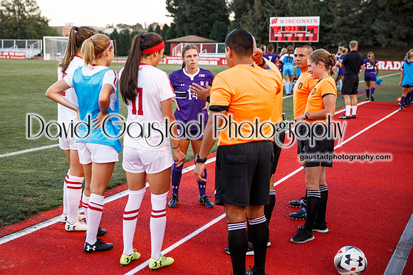 Wisconsin Women's Soccer Team vs. Northwestern 9/14/2018  BQ4A5006