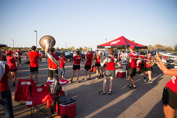 UW Band at Wisconsin Badgers Women's Soccer