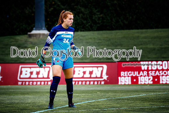 Jordyn Bloomer Wisconsin Badgers Women's Soccer vs Rutgers Women's Soccer 2018