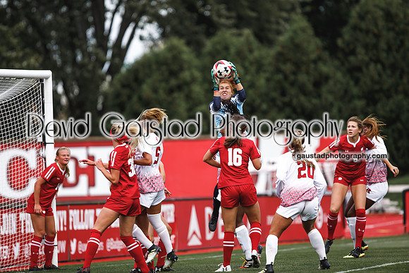 Jordyn Bloomer Wisconsin Badgers Women's Soccer vs Rutgers Women's Soccer 2018