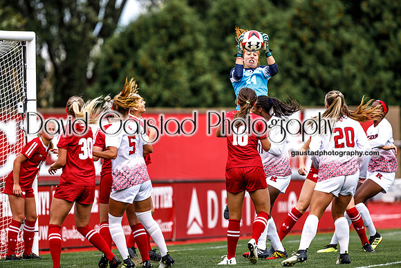 Jordyn Bloomer Wisconsin Badgers Women's Soccer vs Rutgers Women's Soccer 2018