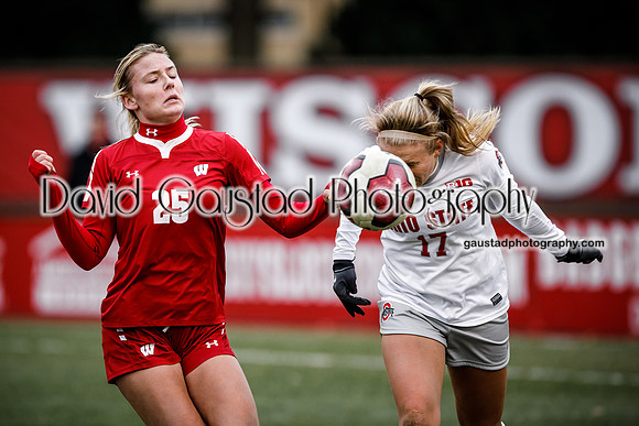 Cammie Murtha University of Wisconsin Badgers Women's Soccer vs. Ohio State