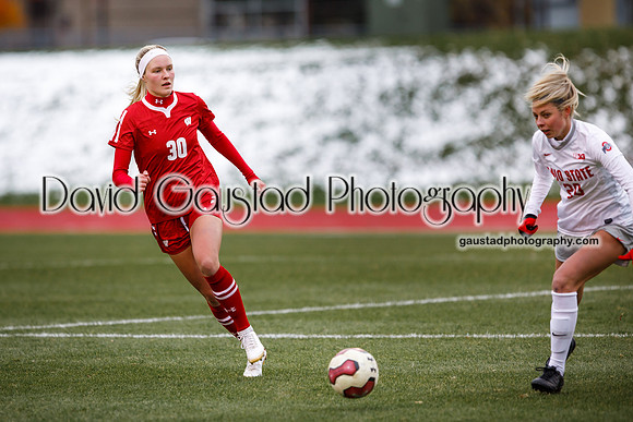 Camryn Biegalski University of Wisconsin Badgers Women's Soccer vs. Ohio State