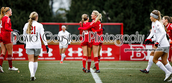 Cammie Murtha and Dani Rhodes University of Wisconsin Badgers Women's Soccer vs. Ohio State