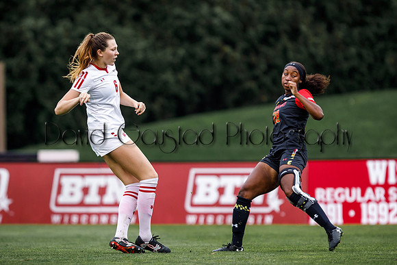 Wisconsin Women's Soccer Team vs. Maryland